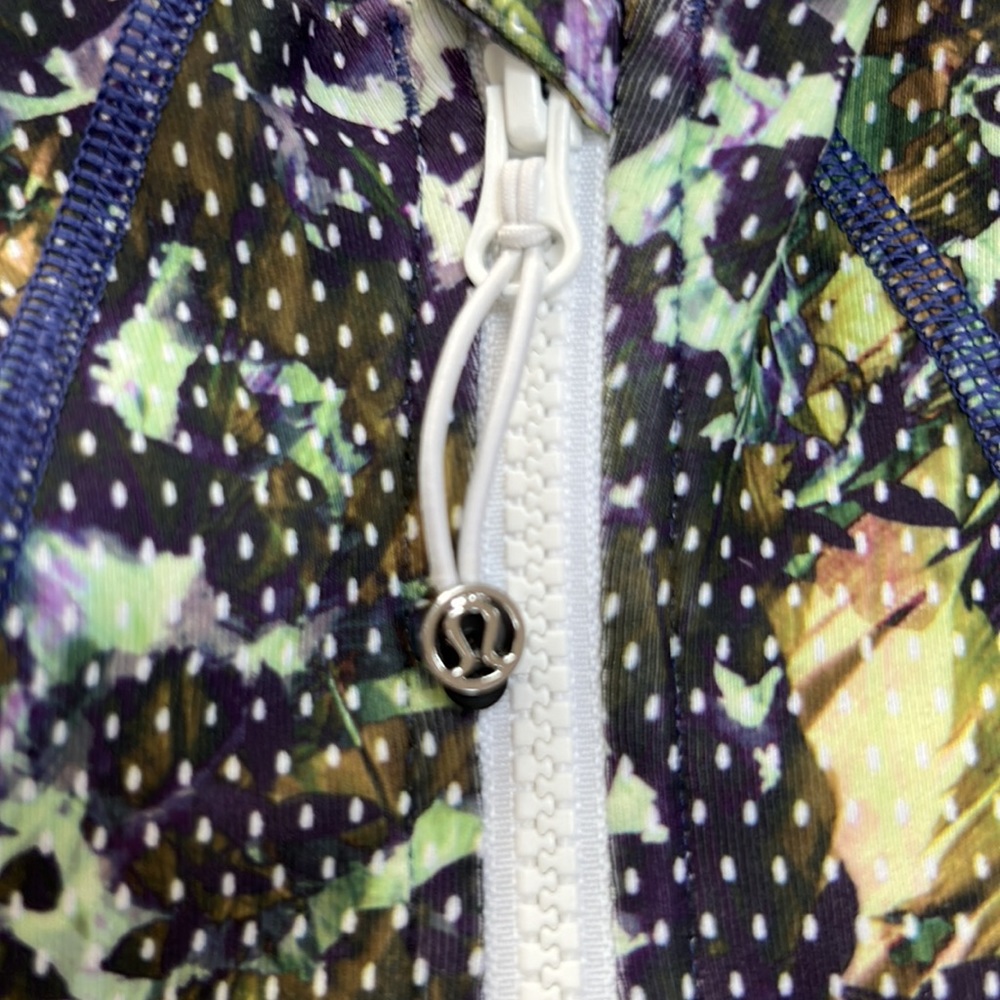 Lululemon Define Jacket šfloral white multi 6 - Picture 7 of 11